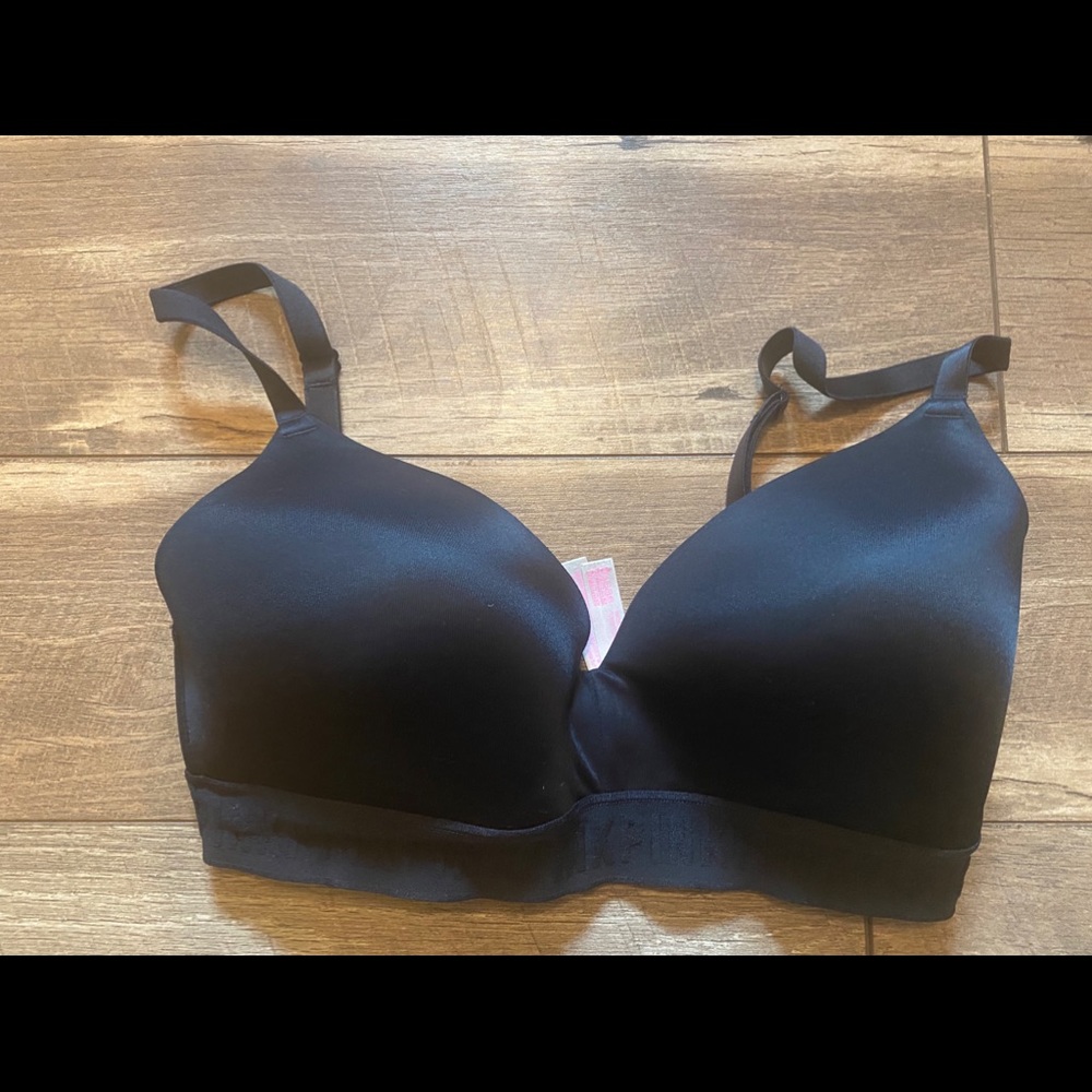 Pink bra